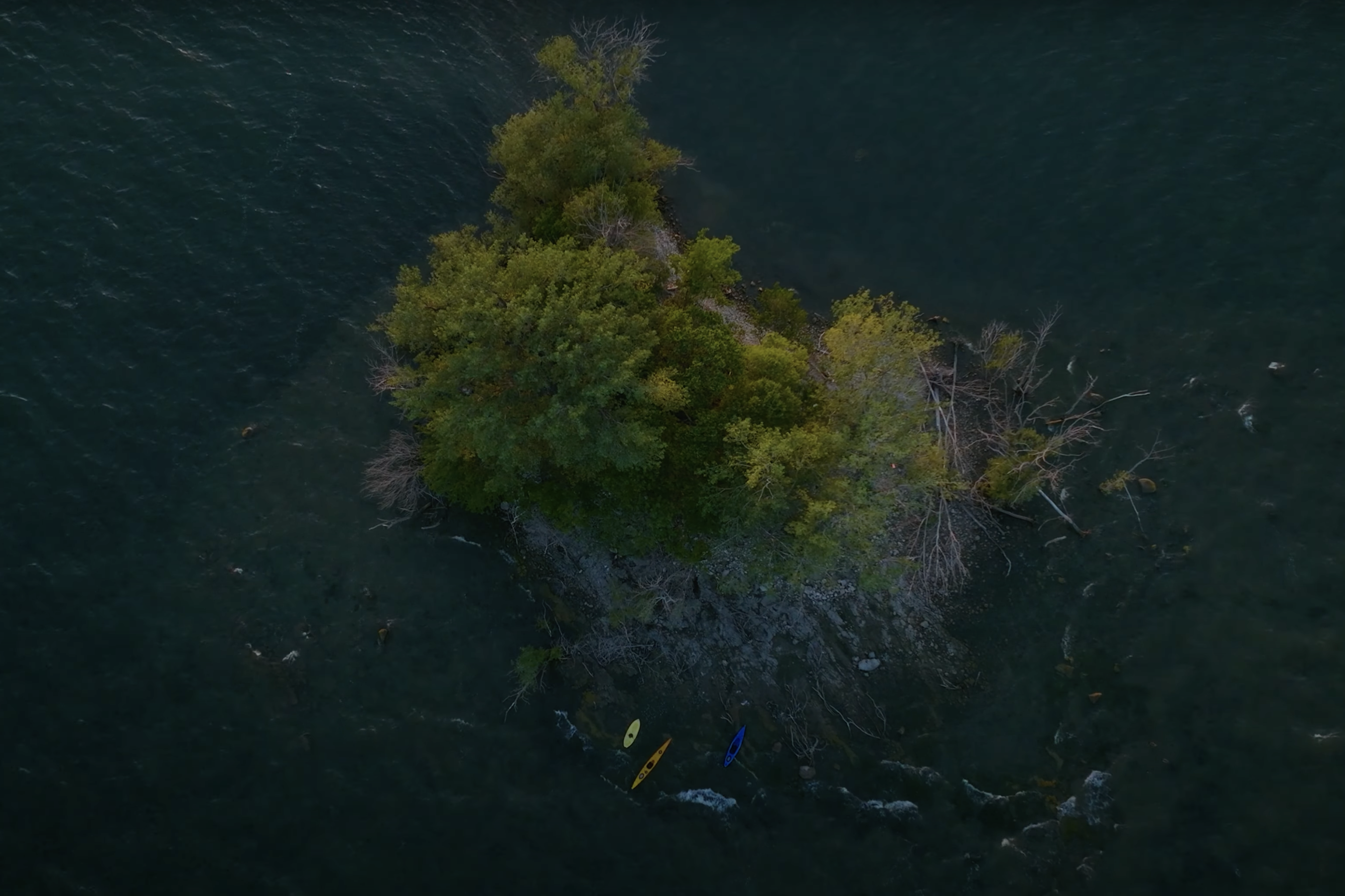 Photo of a small island