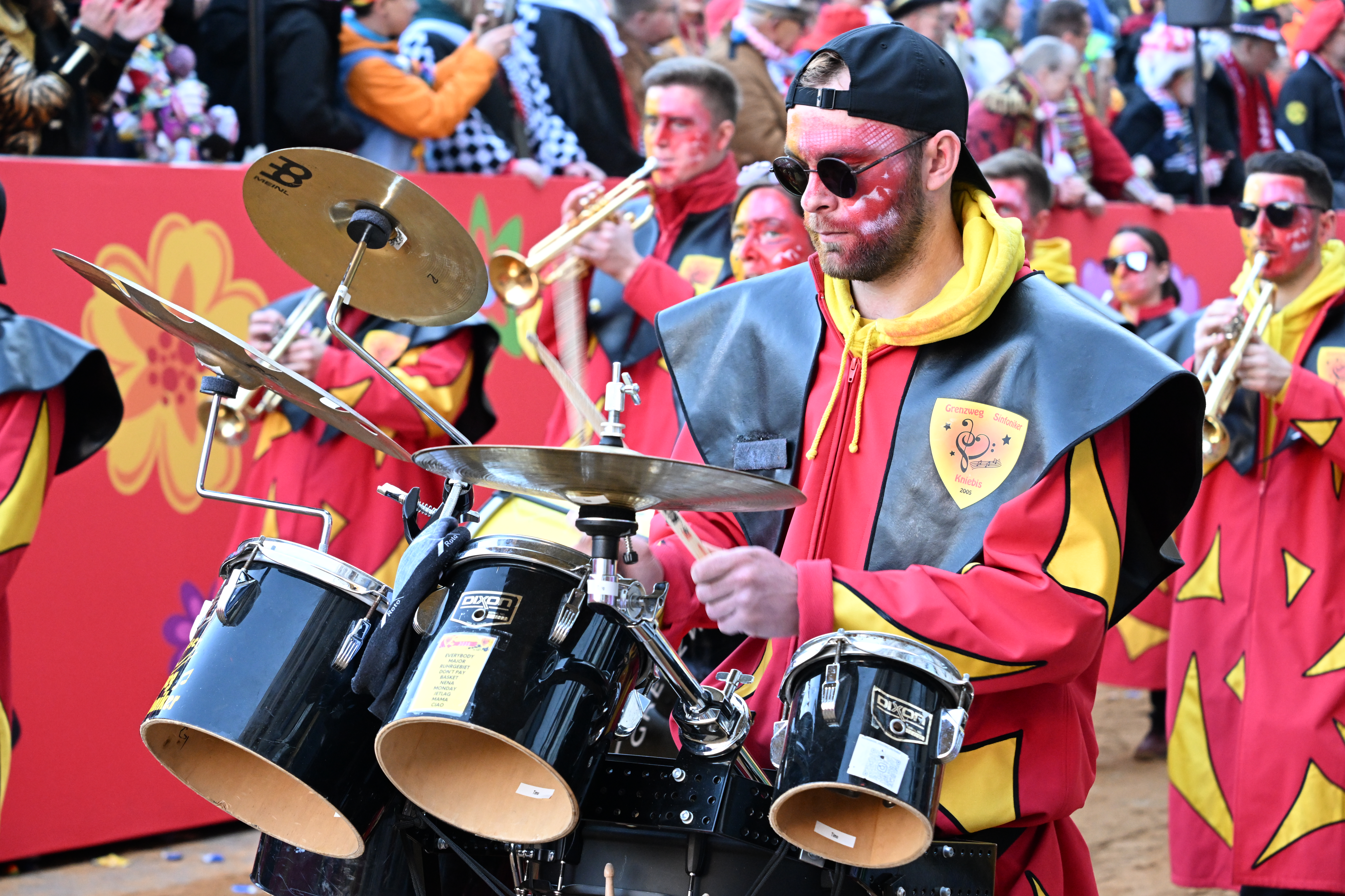 Photo of musician in a parade